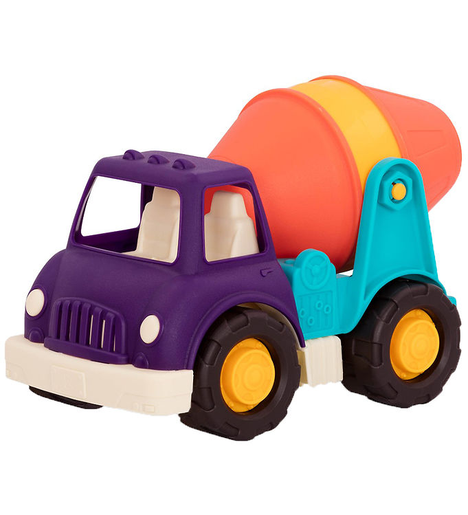 B. toys Bil - Happy Cruisers - 30 cm - Cementblander