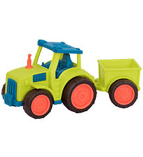 B. toys Bil - Happy Cruisers - 30 cm - Traktor m. Trailer B. toys Bil - Happy Cruisers - 30 cm - Traktor m. Trailer