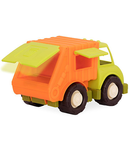 B. toys Bil - Happy Cruisers - 30 cm - Søppelbil