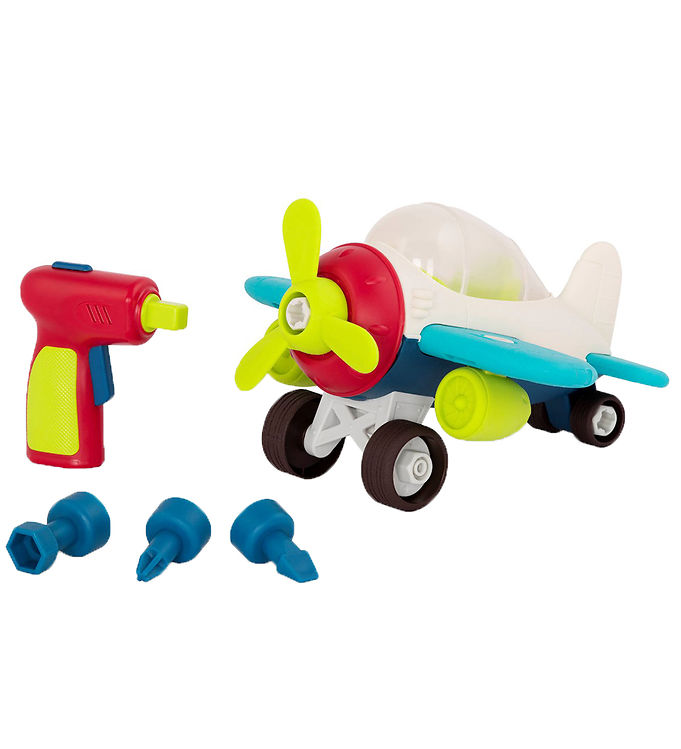 B. toys Legetøj - Happy Cruisers - Take-Apart Fly - 31 Dele billede