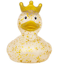 Badeand - And m. Krone - Glitter Guld Badeand - And m. Krone - Glitter Guld