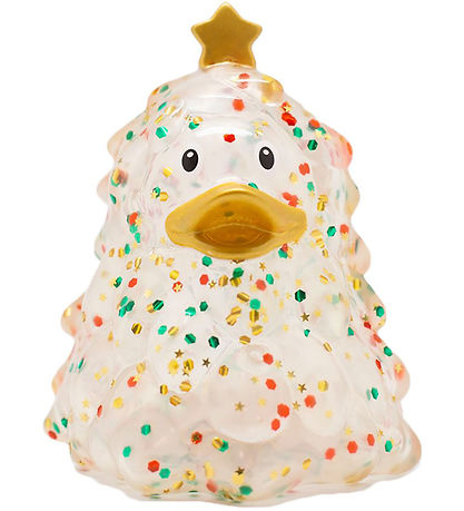 Badeand - Juletræ - Glitter Badeand - Juletræ - Glitter