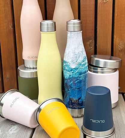 Glacial Termoflaske - 400ml - Gul