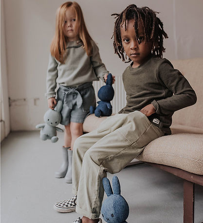 Bon Ton Toys Bamse - 23 cm - Miffy - Mid Wash Denim Bon Ton Toys Bamse - 23 cm - Miffy - Mid Wash Denim