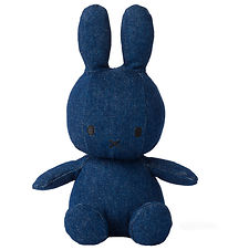 Bon Ton Toys Bamse - 23 cm - Miffy - Raw Denim Bon Ton Toys Bamse - 23 cm - Miffy - Raw Denim