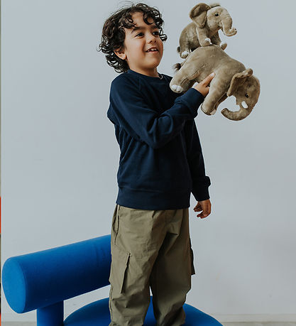 Bon Ton Toys Bamse - 18 cm - WWF African Elephant - Grå