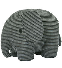 Bon Ton Toys Bamse - 26 cm - Elephant Corduroy - Grå Bon Ton Toys Bamse - 26 cm - Elephant Corduroy - Grå