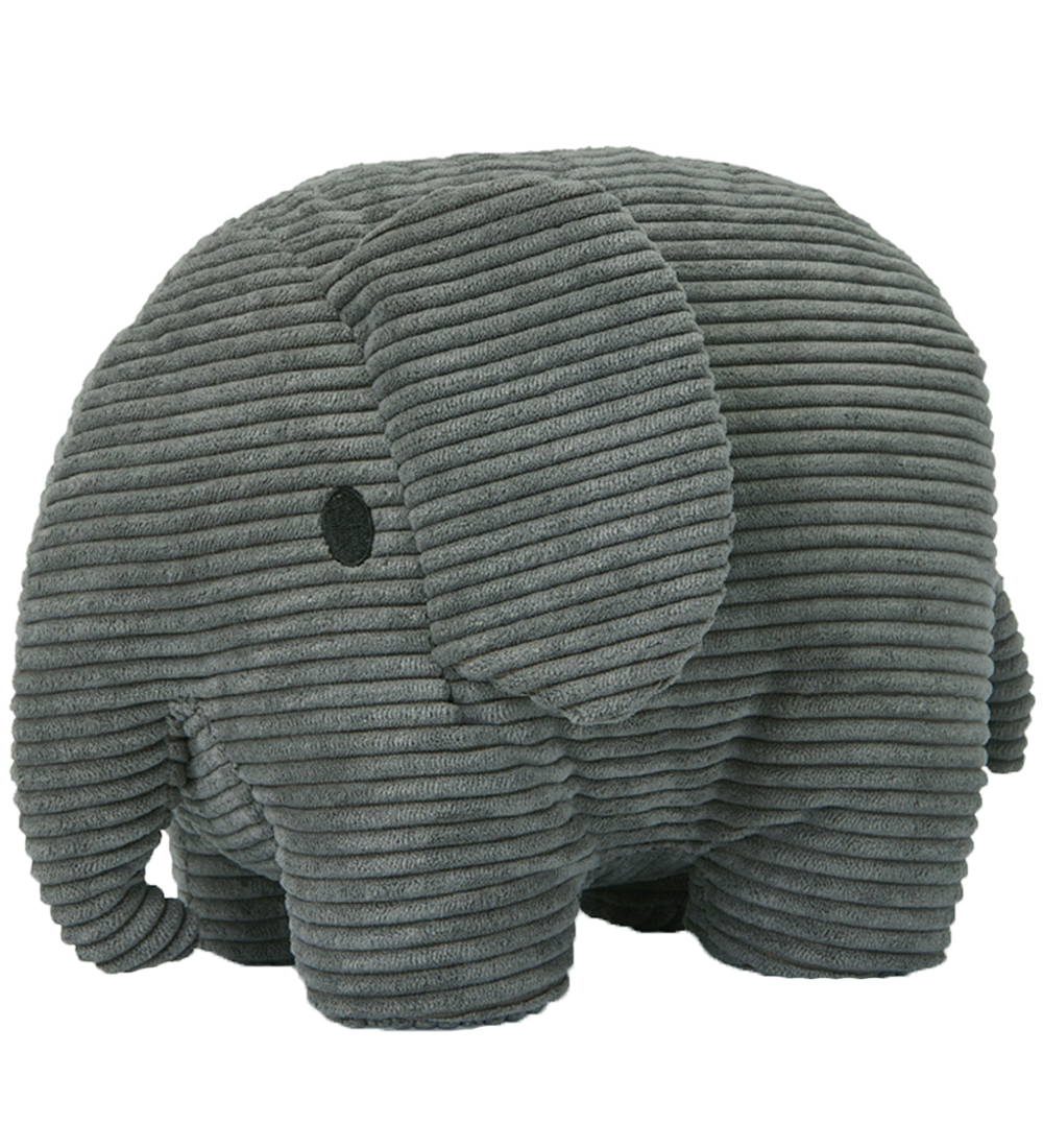 Bon Ton Toys Kuscheltier - 26 cm - Elephant Corduroy - Grau - Bon Ton Toys - One Size - Kuscheltiere