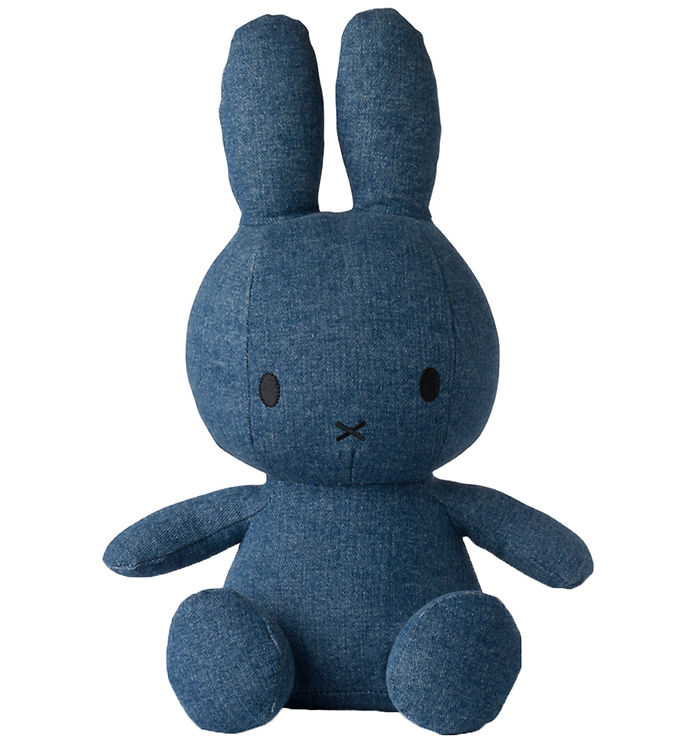 Bon Ton Toys Bamse - 33 cm - Miffy Sitting - Mid Wash Denim