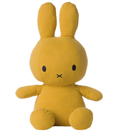 Bon Ton Toys Bamse - 33 cm - Miffy Mousseline - Gul Bon Ton Toys Bamse - 33 cm - Miffy Mousseline - Gul