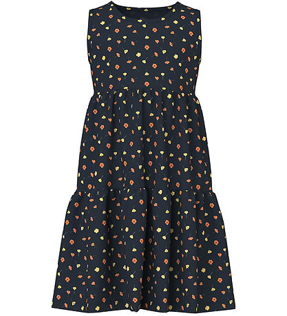 Name It Kjole - NkfVigga - 2-pak - Dark Sapphire/Brigtht White S