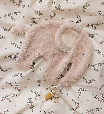 Sebra Nusseklud - m. Sutteholder - Rose Sebra Nusseklud - m. Sutteholder - Rose