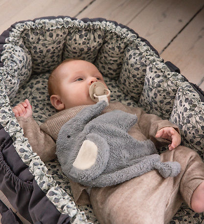 Sebra Nusseklud m. Sutteholder - Dusty Blue