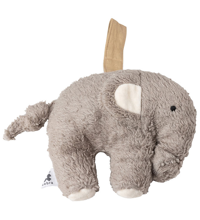 Sebra Bamse - Elefant - 14 cm - Grå