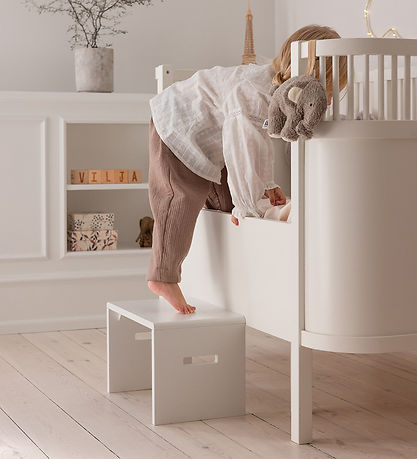 Sebra Skammel - 23,5x23,5x36 cm - Hvid Sebra Skammel - 23,5x23,5x36 cm - Hvid