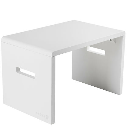 Sebra Skammel - 23,5x23,5x36 cm - Hvid Sebra Skammel - 23,5x23,5x36 cm - Hvid