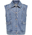 Kids Only Denimvest - KogKennedy - Medium Blue Denim Kids Only Denimvest - KogKennedy - Medium Blue Denim