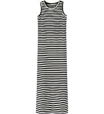 Name It Kjole - Rib - Noos - NkfSuraja - Bright White/W. BLACK S Name It Kjole - Rib - Noos - NkfSuraja - Bright White/W. BLACK S