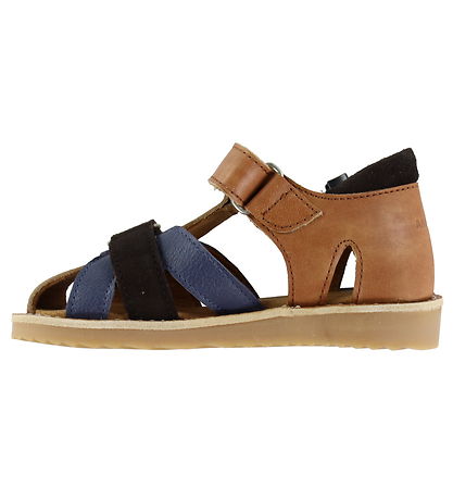 Angulus Sandaler - Tan/Indigo/Dark Angulus Sandaler - Tan/Indigo/Dark