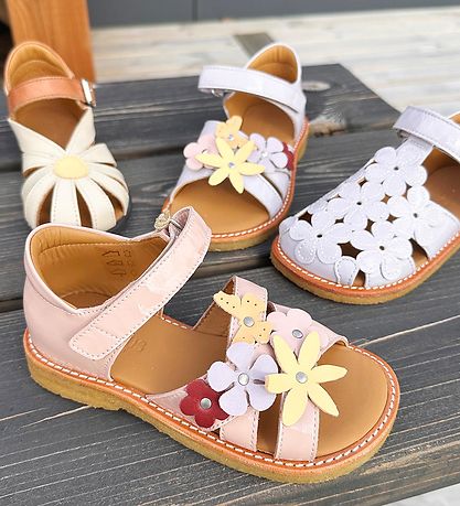 Angulus Sandaler - Margueritte - Buttermilk/Mellow