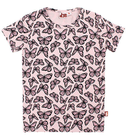 DYR T-shirt - DyrGrowl - Light Rose Flutter