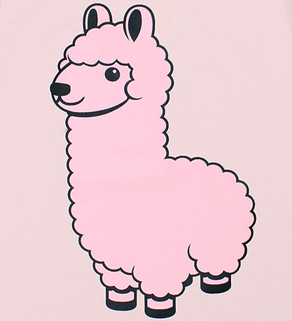 DYR T-shirt - DyrGrowl - Lt Rose Lama Buddy