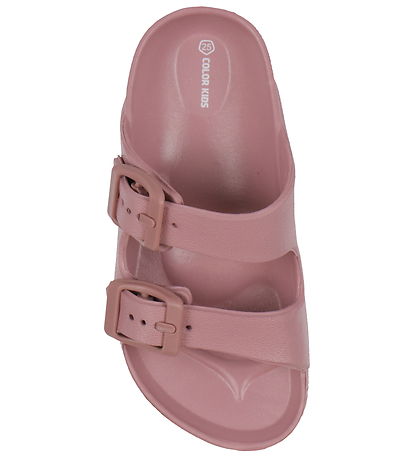 Color Kids Badesandaler - Woodrose