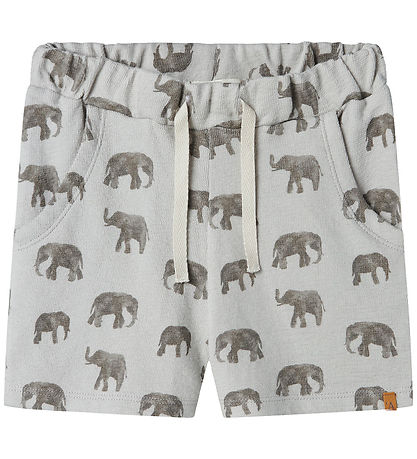 Lil' Atelier Shorts - NmmDias - Vapor Blue/Elephant