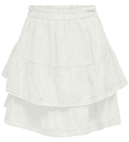 Kids Only Nederdel - KogEsther - Cloud Dancer Kids Only Nederdel - KogEsther - Cloud Dancer