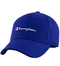 Champion Kasket - Baseball - Blå m. Logo Champion Kasket - Baseball - Blå m. Logo