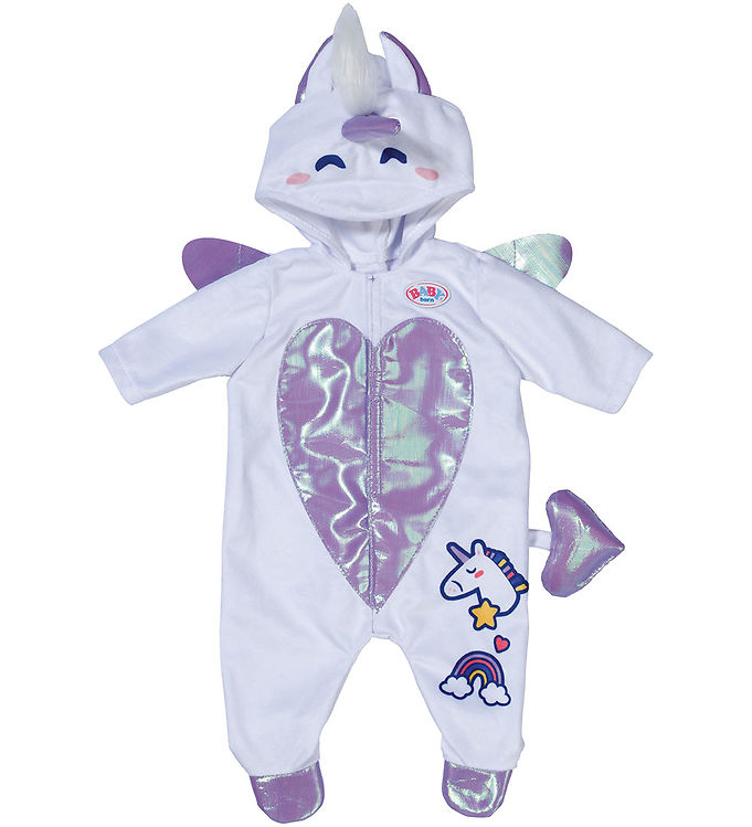 BABY born Dukketøj - Enhjørningeheldragt - 43 cm