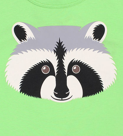 DYR T-shirt - DyrHide - Bright Green Vaskebjoern