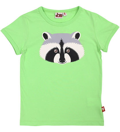 DYR T-shirt - DyrHide - Bright Green Vaskebjoern