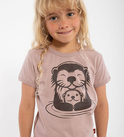 DYR T-shirt - DyrHide - Rose Beige Odder Mor