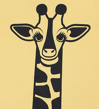 DYR T-shirt - DyrHide - Faded Yellow Giraf