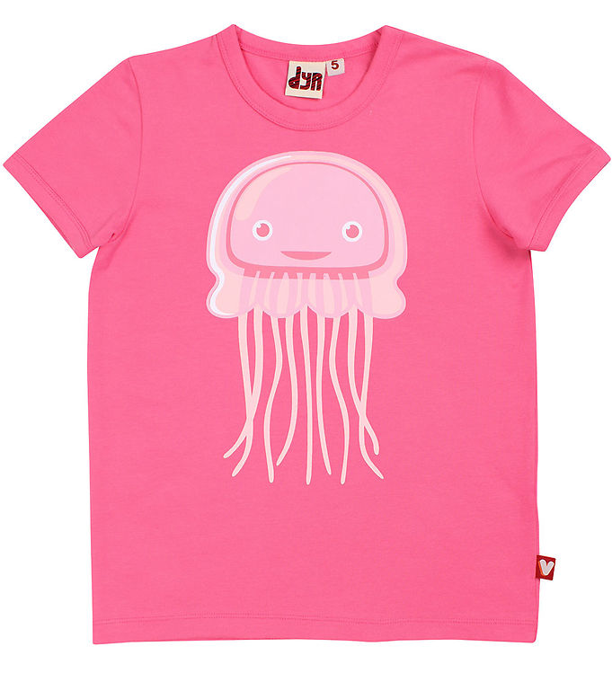 DYR T-shirt - DyrGrowl - Bright Pink Vandmand