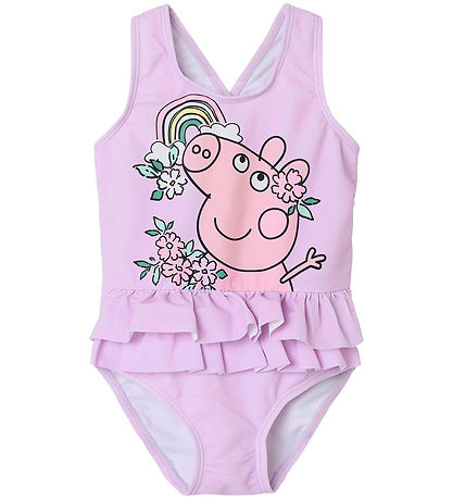 Name It Badedragt - NmfMiri - Orchid Bloom