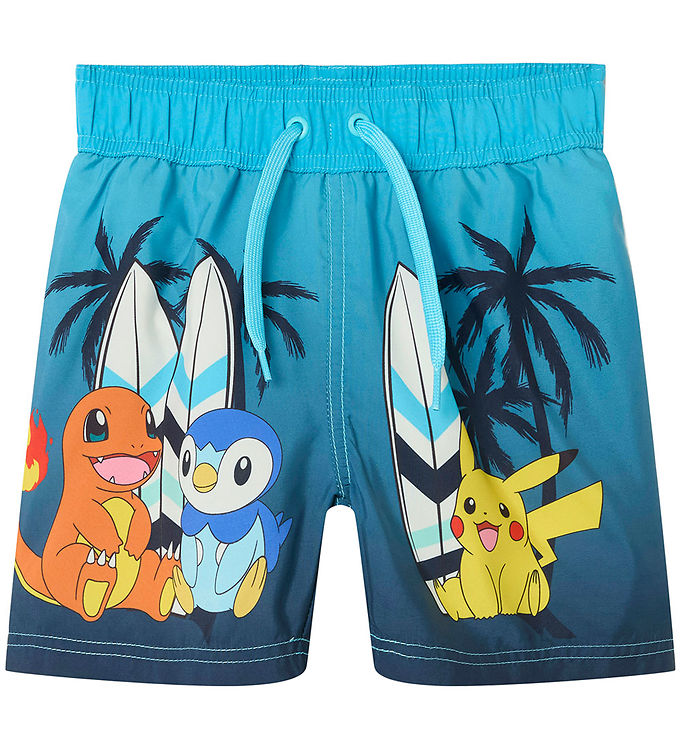 Name It Badeshorts Bluefish Pokemon - Str. 2y 92cm