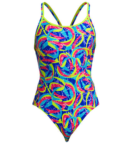 Funkita Badedragt - Diamond Back - UV50+ - Choppy Waters Funkita Badedragt - Diamond Back - UV50+ - Choppy Waters
