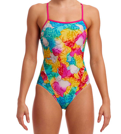 Funkita Badedragt - Single Strap - UV50+ - Cloudy Colours