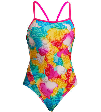 Funkita Badedragt - Single Strap - UV50+ - Cloudy Colours Funkita Badedragt - Single Strap - UV50+ - Cloudy Colours