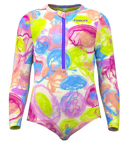 Funkita Badedragt - Sun Cover - UV50+ - Sweet Sting Funkita Badedragt - Sun Cover - UV50+ - Sweet Sting