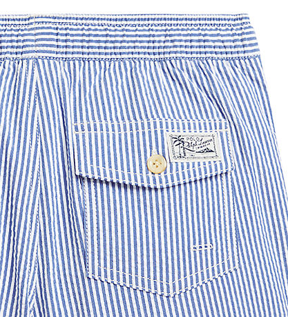 Polo Ralph Lauren Badeshorts - Travlr - Blå/Hvid