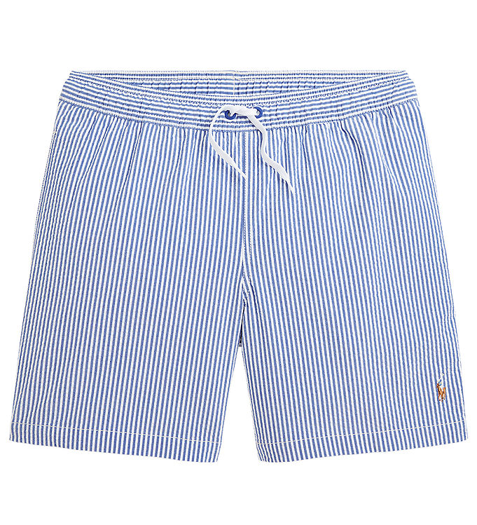 Polo Ralph Lauren Badeshorts - Travlr - Blå/Hvid