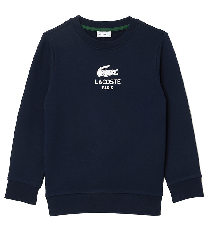 Lacoste Sweatshirt - Blue Marine m. Logo