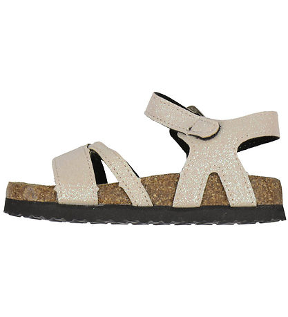 Name It Sandaler - NmfFiona - Cloud Dancer/Small Glitter Name It Sandaler - NmfFiona - Cloud Dancer/Small Glitter