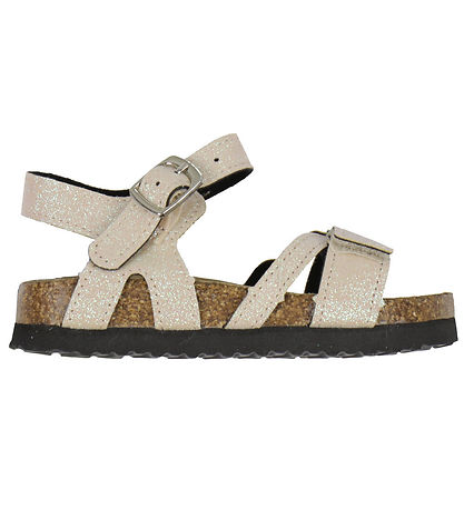 Name It Sandaler - NmfFiona - Cloud Dancer/Small Glitter Name It Sandaler - NmfFiona - Cloud Dancer/Small Glitter