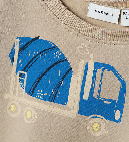 Name It Sweatshirt - NmmFheodor - Pure Cashmere