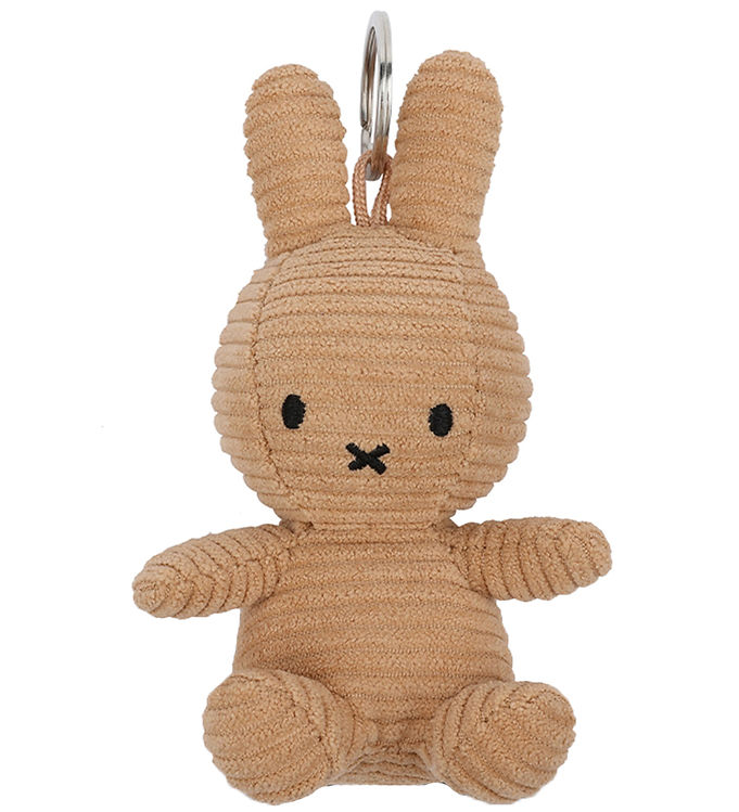 Bon Ton Toys Nøglering - 12 cm - Miffy ECO Corduroy - Beige