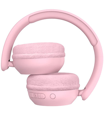Lalarma Høretelefoner m. Lys - Trådløs - 85db - Rose